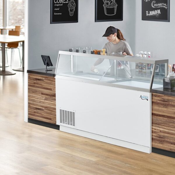 Avantco Ice Cream Dipping Cabinet - Image 2